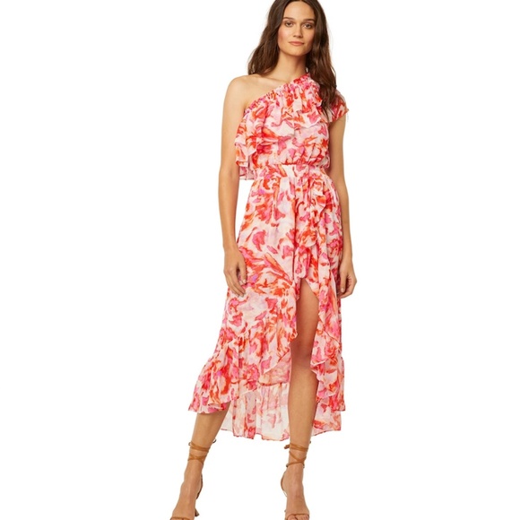 NWT MISA Rumi One Shoulder Dress - XS - Picture 7 of 10